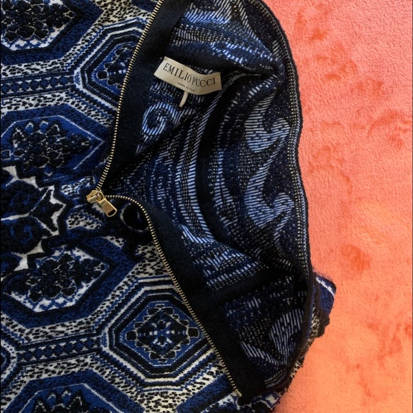 EMILIO PUCCINI SWEATER DRESS Sz Large made in Italy. Pre-owned “Excellent” - Picture 10 of 11